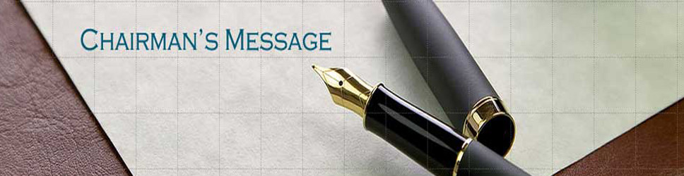 chairman's message